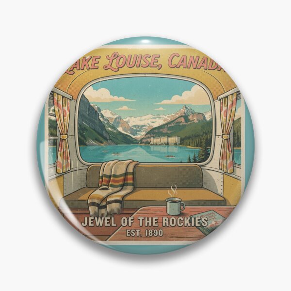 Item preview, Lake Loiuise, Canada designed and sold by VintageArtByIda.