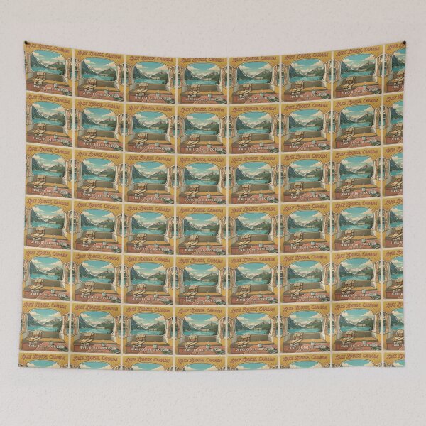 Item preview, Lake Loiuise, Canada designed and sold by VintageArtByIda.