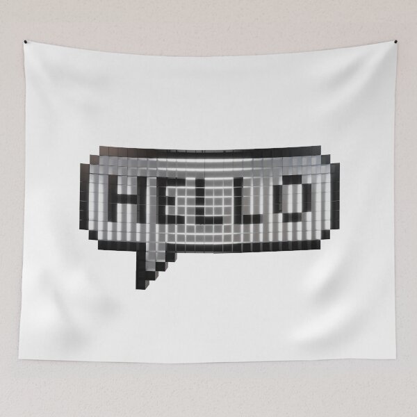 Item preview, HELLO - 3D art designed and sold by Eber-Store.