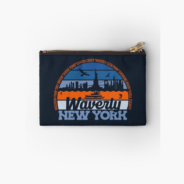 Item preview, Waverly New York Sunset Retro Vintage Local Pride Logo designed and sold by CRHPOD20.