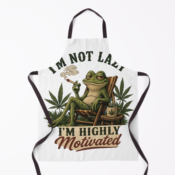 Item preview, I'm Not Lazy I'm Highly Motivated Frog designed and sold by 91bravo1029.