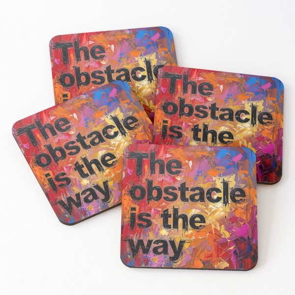Item preview, The obstacle is the way. designed and sold by Eutrope d'Orange.