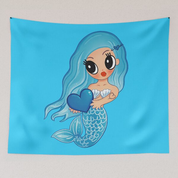 Item preview, Blue Mermaid designed and sold by YChangShop.