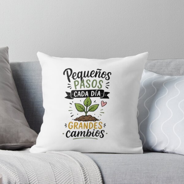 Item preview, Small Steps Every Day, Big Changes – Motivational Plant Quote designed and sold by ViralStickShop.
