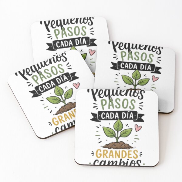 Item preview, Small Steps Every Day, Big Changes – Motivational Plant Quote designed and sold by ViralStickShop.