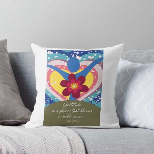 Item preview, Pope Francis Gratitude Quote designed and sold by Mtbirdies.