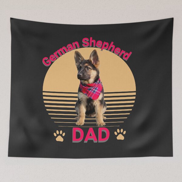 Item preview, German Shepherd Dad Design designed and sold by PawPlanetPro.