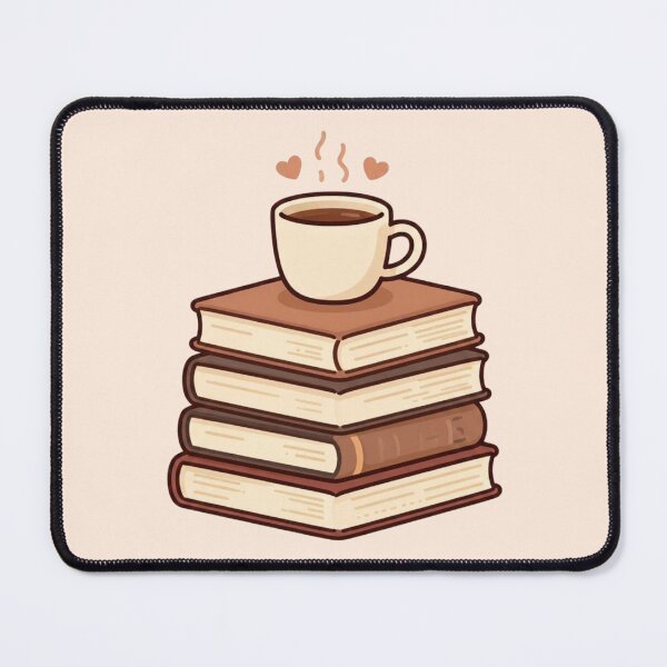 Item preview, Coffee & Chapters designed and sold by bubblyrainbow.