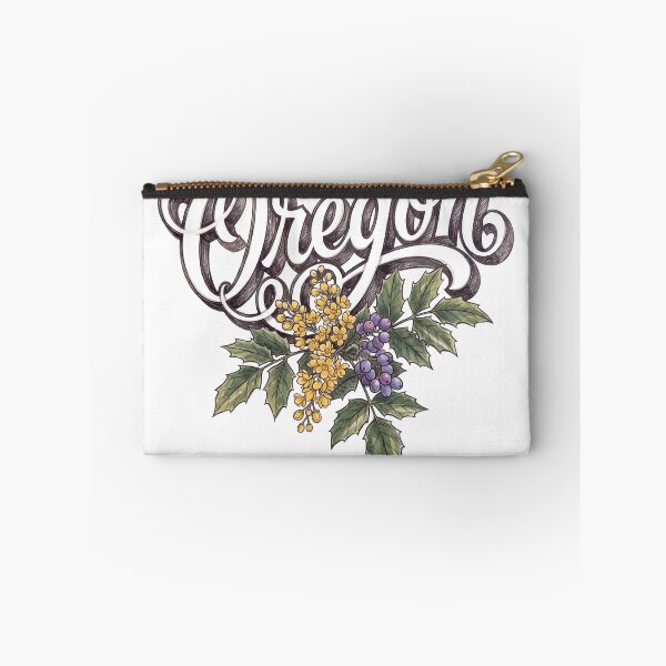 Item preview, Oregon Vintage Floral Botanical Lettering designed and sold by castillomiami.