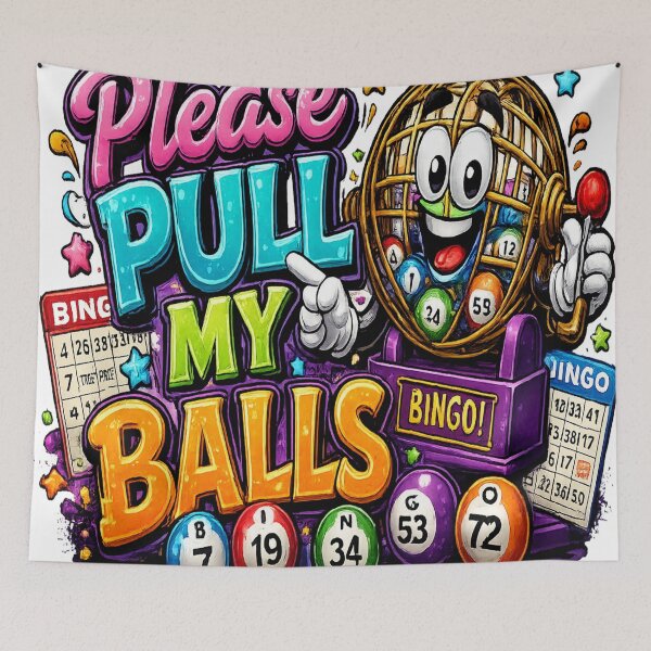Item preview, Bingo - Please Pull My Balls designed and sold by DazzleKitty.