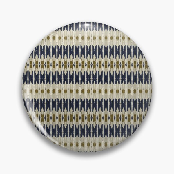 Item preview, Navy & Gold Tribal Geometric Stripe Pattern designed and sold by FawnFeatherCo.