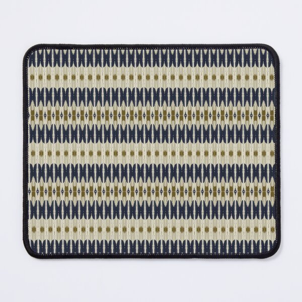 Item preview, Navy & Gold Tribal Geometric Stripe Pattern designed and sold by FawnFeatherCo.