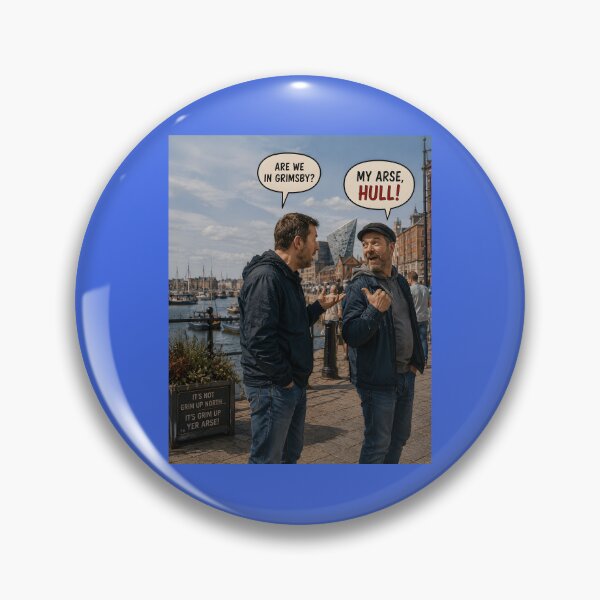 Item preview, My Arse, Hull! Funny Hull and Grimsby British Pun Design designed and sold by Hornace88studio.