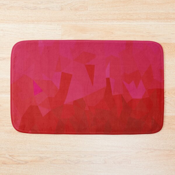 Item preview, Red Geometric Low Poly Abstract Art | Flare Bloom designed and sold by Lauren Visual Arts.