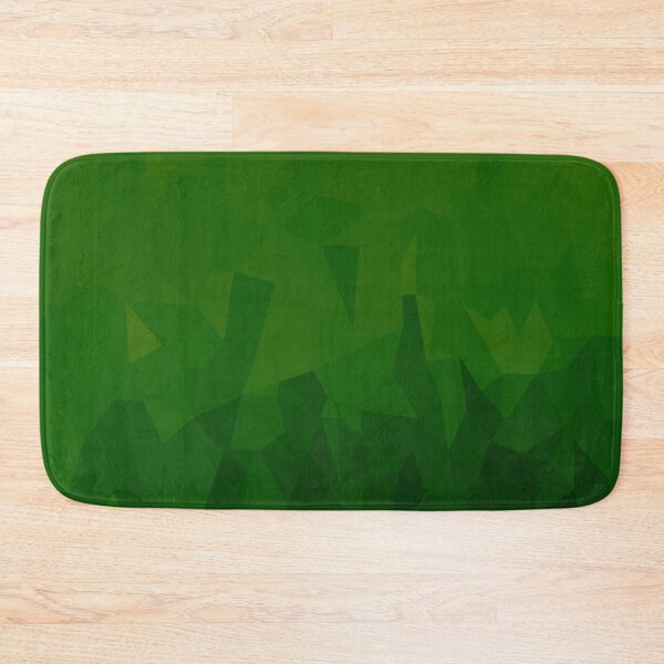 Item preview, Green Geometric Low Poly Abstract Art | Verdant Code designed and sold by Lauren Visual Arts.