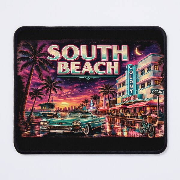 Item preview, South Beach Neon Nights Retro Florida Desing designed and sold by piketo.