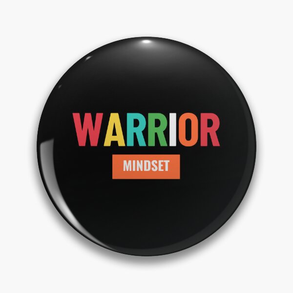 Item preview, Warrior Mindset Colorful Typography | Motivational Quote Design designed and sold by No Excuses .