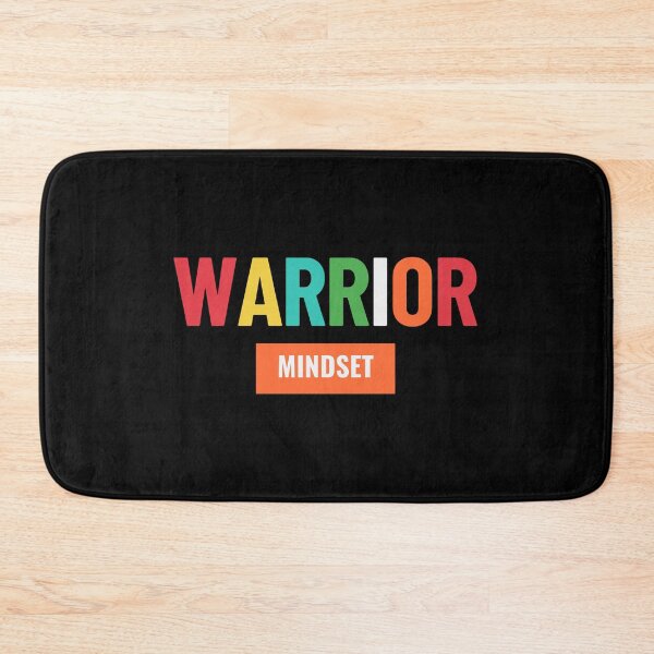 Item preview, Warrior Mindset Colorful Typography | Motivational Quote Design designed and sold by No Excuses .