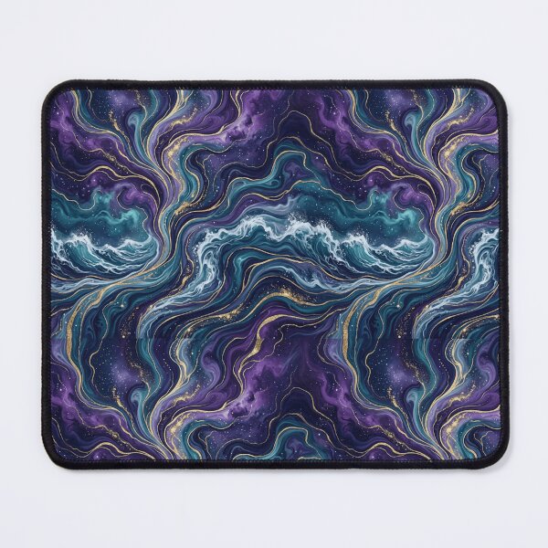 Item preview, Vertical Purple Celestial Ocean Pattern designed and sold by Inkworksbyshery.