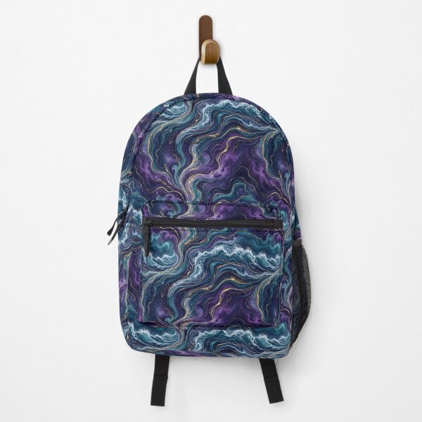 Item preview, Vertical Purple Celestial Ocean Pattern designed and sold by Inkworksbyshery.