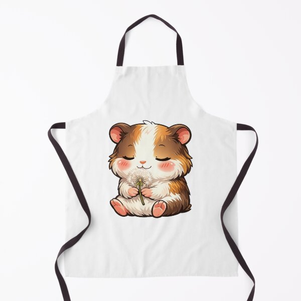 Item preview, Cute Guinea Pig Holding A Dandelion designed and sold by Owcomm.