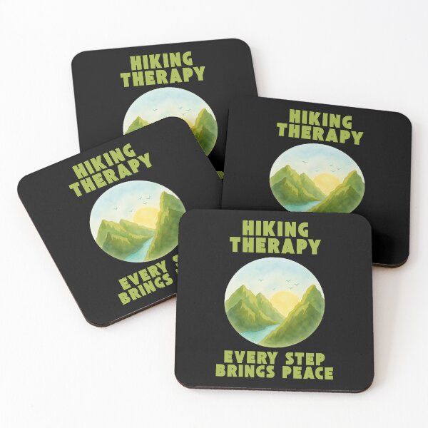 Item preview, Hiking Therapy - Every Step Brings Peace designed and sold by WildArtStudioPL.