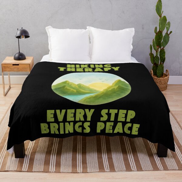 Item preview, Hiking Therapy - Every Step Brings Peace designed and sold by WildArtStudioPL.