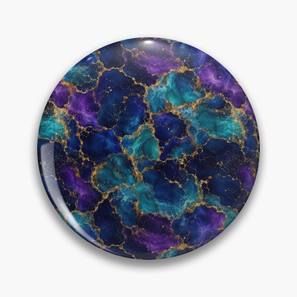 Item preview, Celestial Ocean Marbled Gold Wave Art designed and sold by Inkworksbyshery.