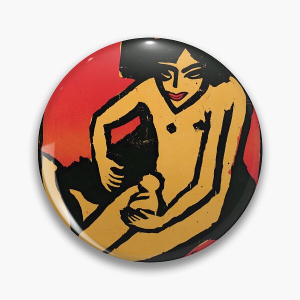 Item preview, K.G. Brücke — Vintage German Expressionist Exhibition Poster designed and sold by BuckaBaby.
