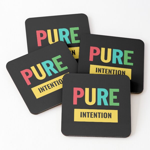 Item preview, Pure Intention Colorful Typography | Motivational Quote Design designed and sold by No Excuses .