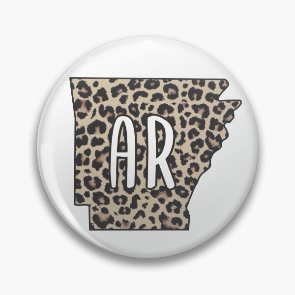 Item preview, Arkansas AR Cheetah Print designed and sold by FunkyGooseCo.