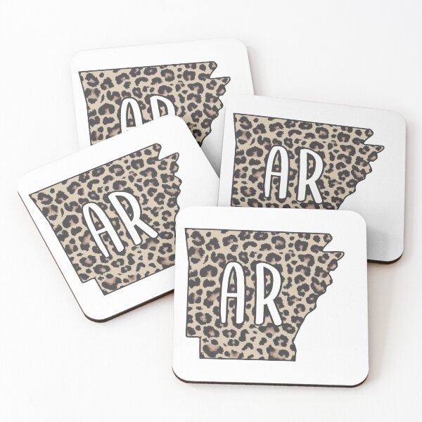 Item preview, Arkansas AR Cheetah Print designed and sold by FunkyGooseCo.