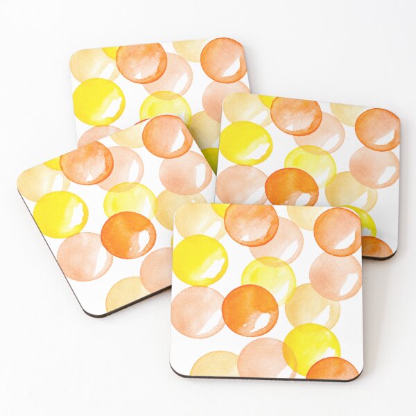 Item preview, Colorful bubbles in watercolor designed and sold by SuperMama1973.