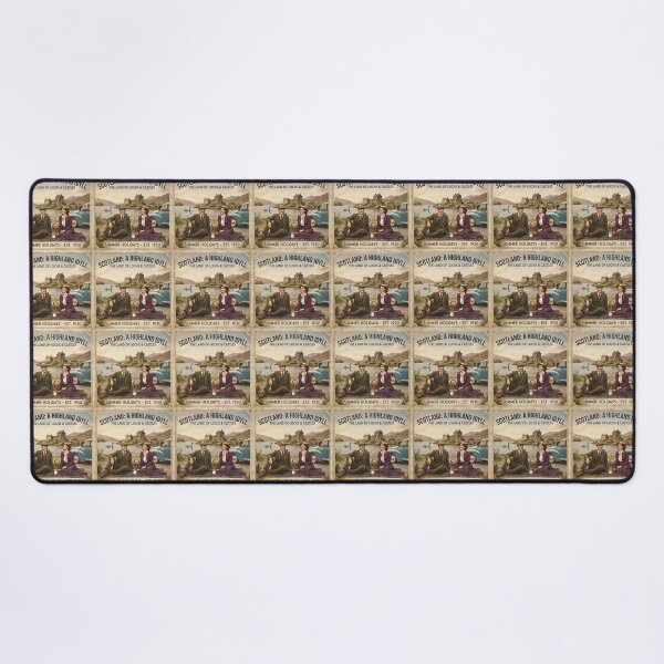 Item preview, Highland Idyll designed and sold by VintageArtByIda.