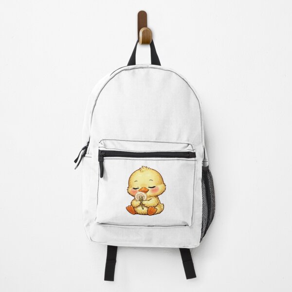 Item preview, Cute Baby Duck Holding A Dandelion designed and sold by Owcomm.