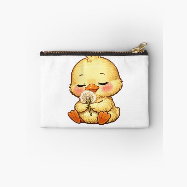 Item preview, Cute Baby Duck Holding A Dandelion designed and sold by Owcomm.