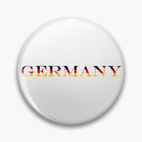 Item preview, Germany Country Name Typography Flag | German Text Inside Flag Design designed and sold by NTGUILTY.