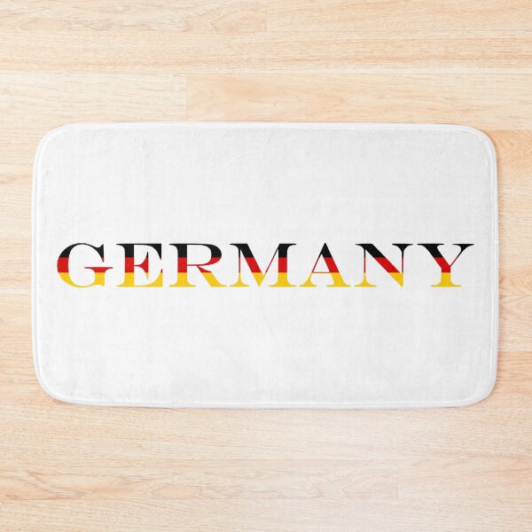 Item preview, Germany Country Name Typography Flag | German Text Inside Flag Design designed and sold by NTGUILTY.