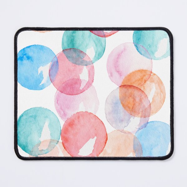 Item preview, Colorful bubbles in watercolor designed and sold by SuperMama1973.