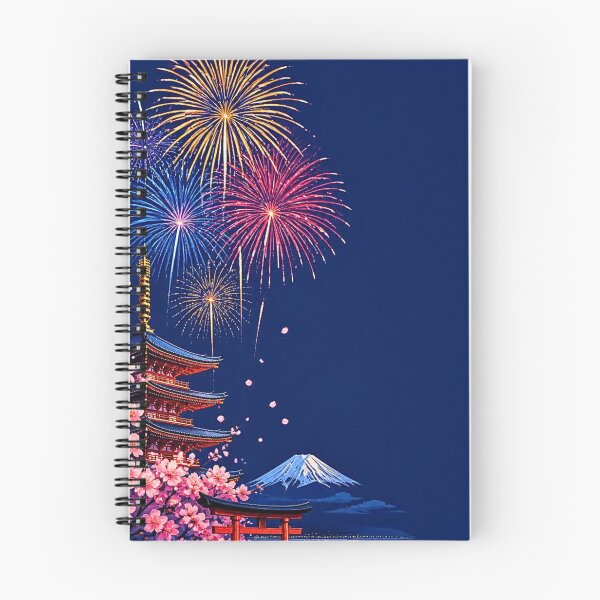 Item preview, Japanese Hanabi Fireworks Festival Poster designed and sold by dcdjapan.