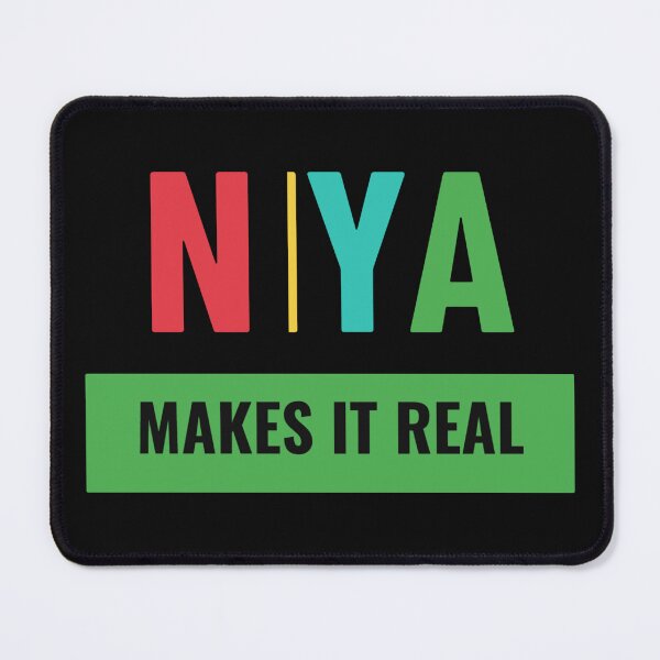 Item preview, Niya Makes It Real Colorful Name Design | Personalized Custom Gift designed and sold by No Excuses .