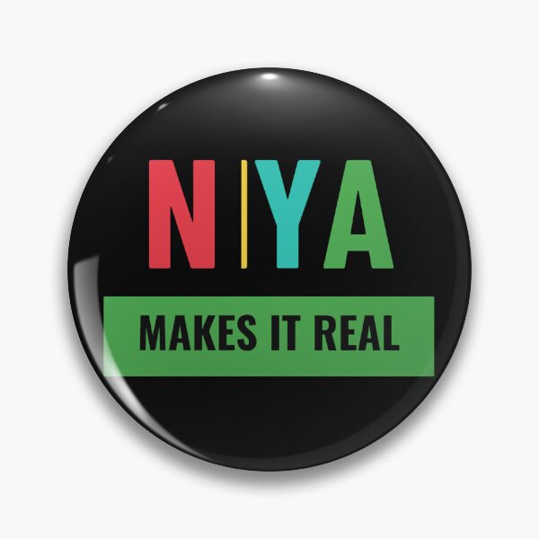 Item preview, Niya Makes It Real Colorful Name Design | Personalized Custom Gift designed and sold by No Excuses .