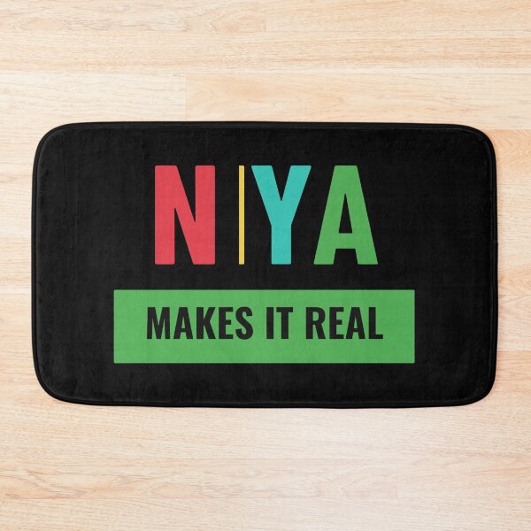 Item preview, Niya Makes It Real Colorful Name Design | Personalized Custom Gift designed and sold by No Excuses .
