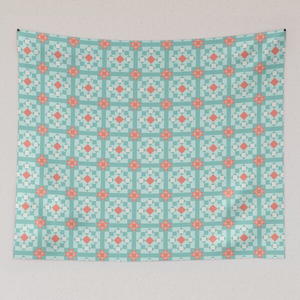 Item preview, Geometric Pattern: Canterbury: Bambury designed and sold by Red Wolf.