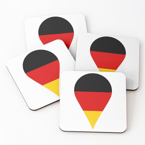 Item preview, Germany Flag Location Pin Map Marker | German Destination GPS Icon designed and sold by NTGUILTY.