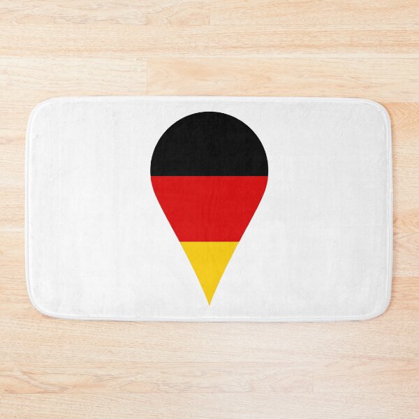 Item preview, Germany Flag Location Pin Map Marker | German Destination GPS Icon designed and sold by NTGUILTY.