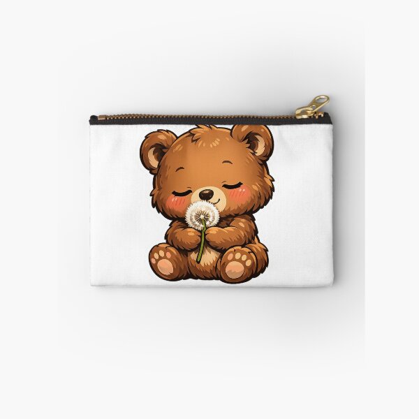 Item preview, Cute Little Bear Holding A Dandelion designed and sold by Owcomm.