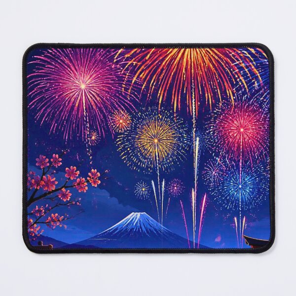 Item preview, Japanese Hanabi Fireworks Festival Poster designed and sold by dcdjapan.