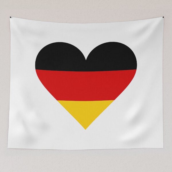 Item preview, Germany Heart Flag Graphic | I Love Germany Patriotic Symbol designed and sold by NTGUILTY.