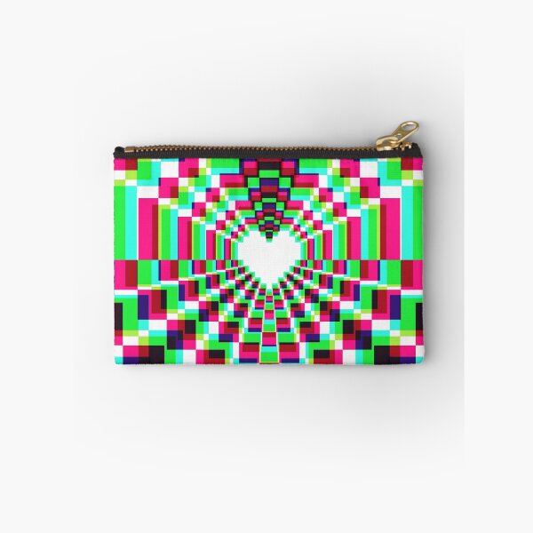 Item preview, Pixel Heart Kaleidoscope -  Synthwave 2 designed and sold by animinimal.